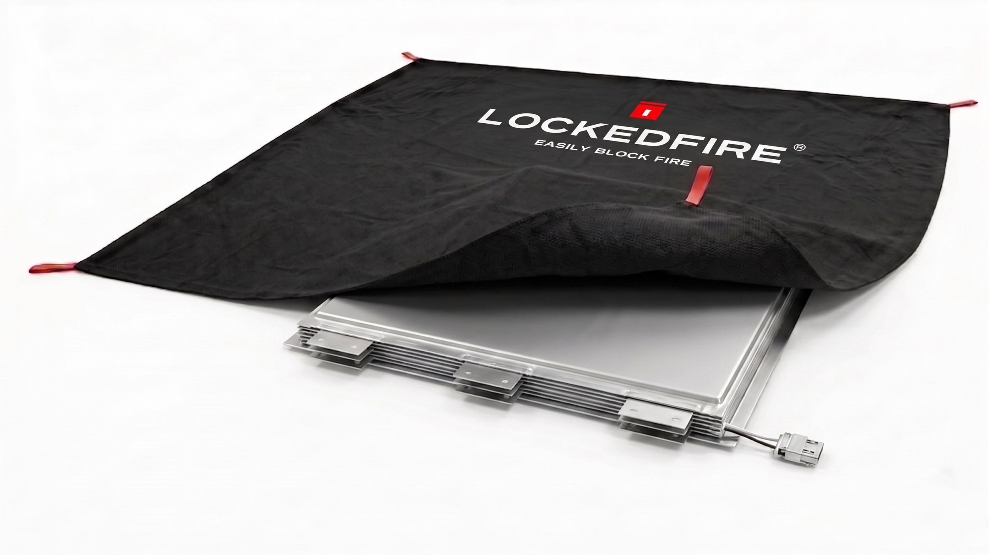 LOCKEDFIRE LI-ION / LIPO Batarya Ve Pil Grafit Yangın Müdahale Örtüsü