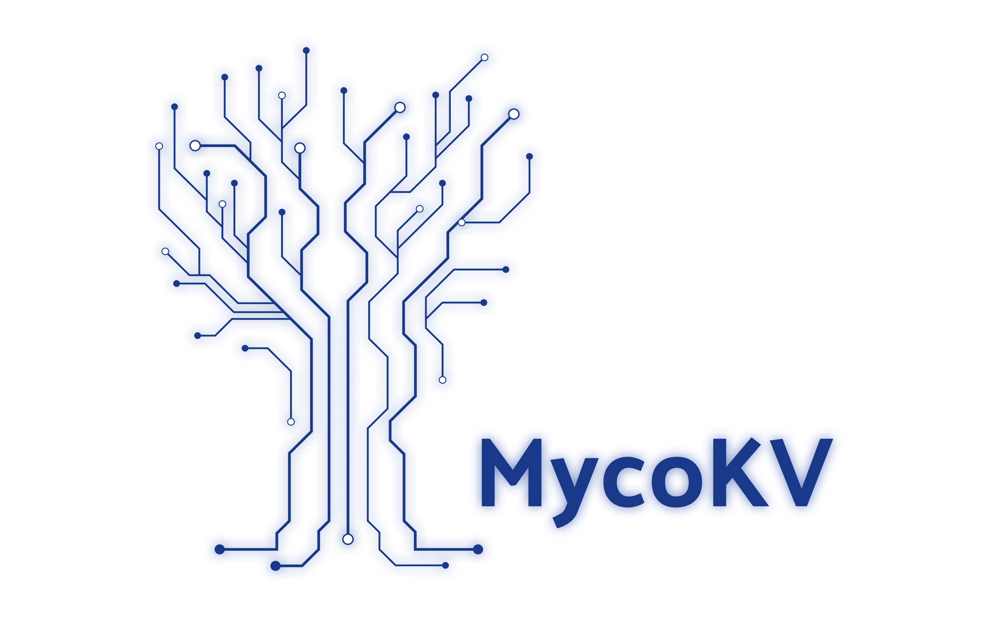 MycoKV logo which includes a tree drawn like circuitry