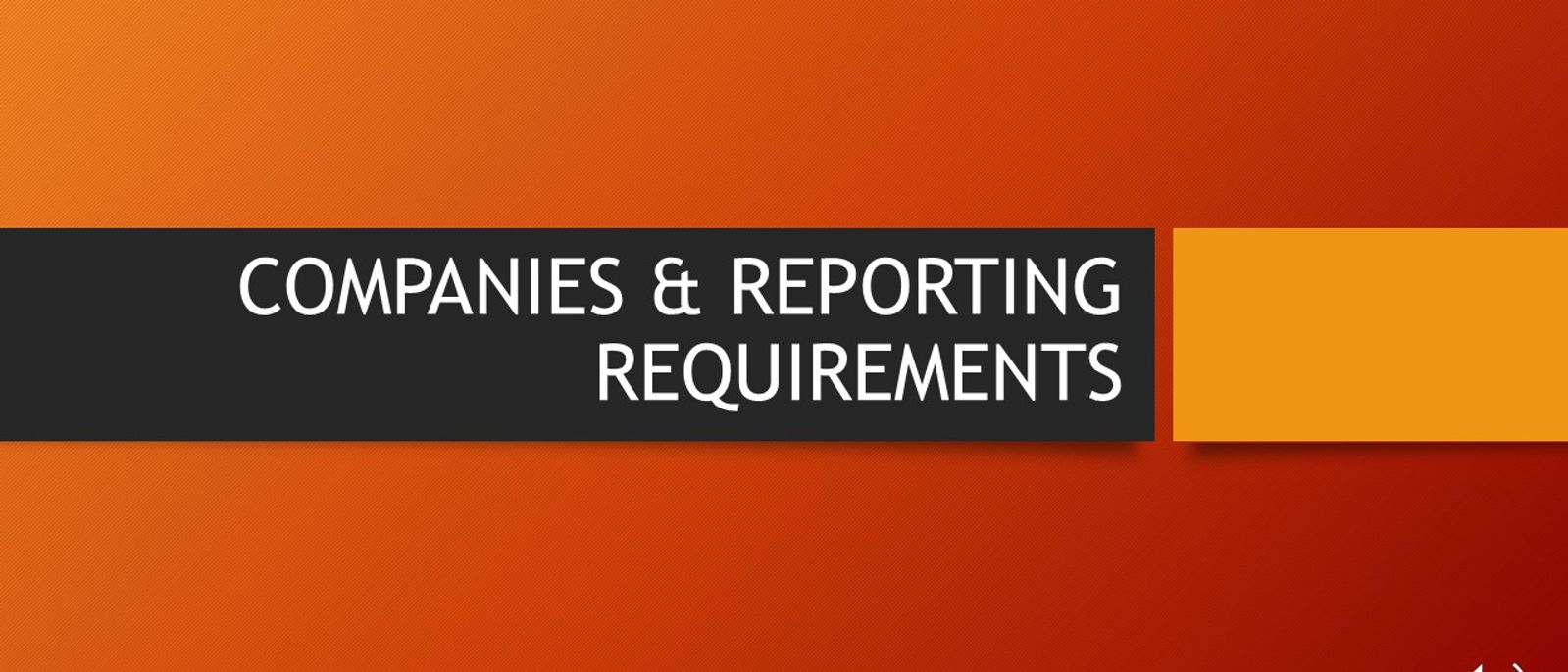 FRIDAY FACTS: TYPES OF ACCOUNTING REPORTS