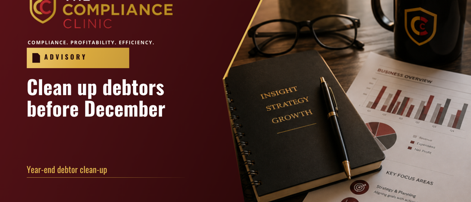 Clean up debtors before December