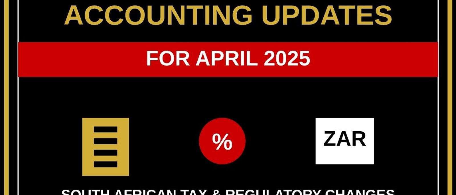 Accounting Updates for April