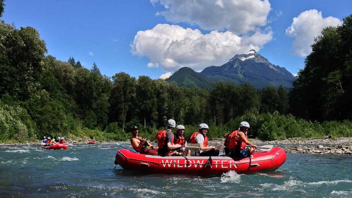 Sauk River Whitewater Rafting near Seattle & Bellingham, Washington