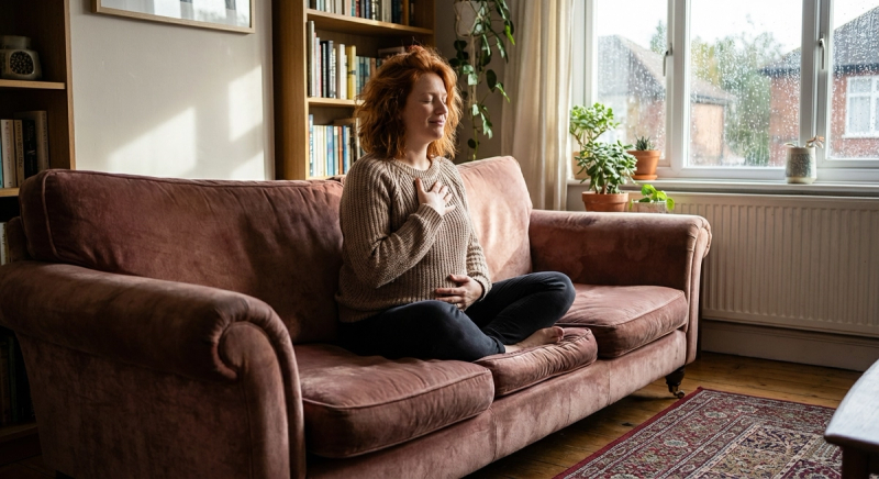 Practicing anxiety coping skills