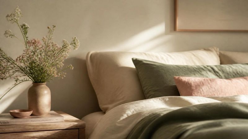 A serene photograph of natural cycles and wellness, representing hormones and ADHD in women
