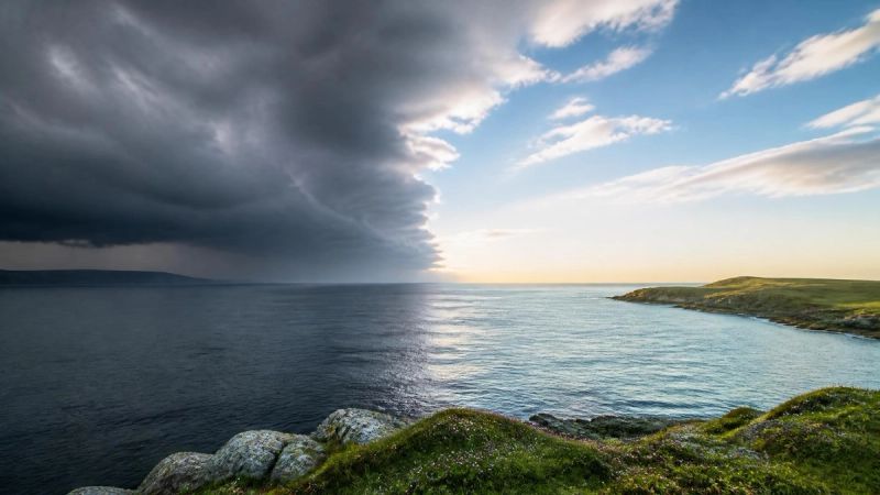 A visual metaphor for anger crossing a line, with calm colours and strong composition