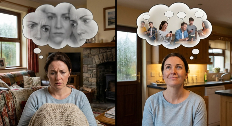 Social anxiety vs reality perception