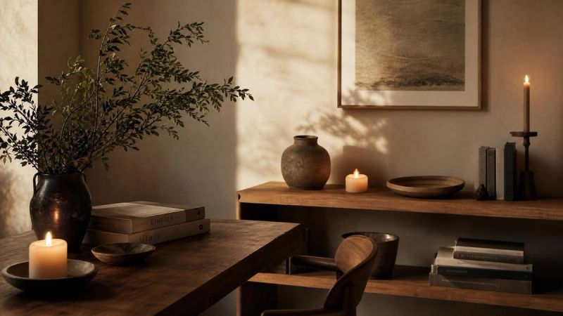 A quiet church interior or candlelit space, representing scrupulosity and religious OCD