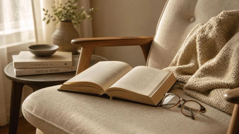 Open book with gentle light, representing answers to common questions about self-esteem after a breakup