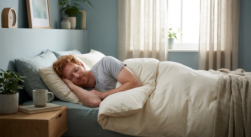 Peaceful sleep after anxiety treatment