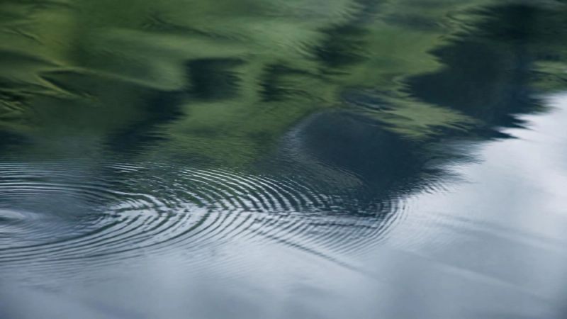Calm lake water with gentle ripples, symbolising the nervous system during perimenopause