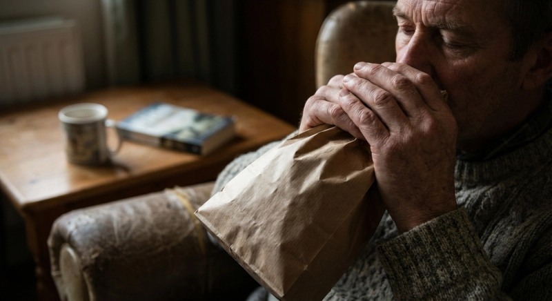 Controlled breathing technique