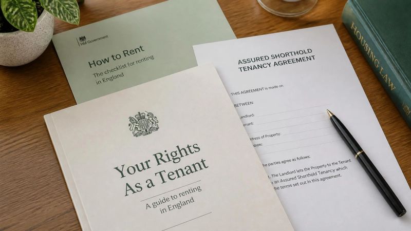 A copy of Irish employment law documents on a desk, representing workplace rights during menopause