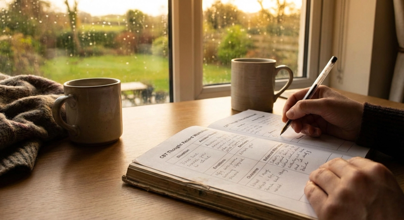 Writing CBT thought records