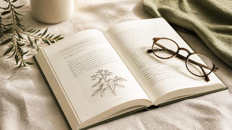 An open book with reading glasses, representing frequently asked questions about HRT