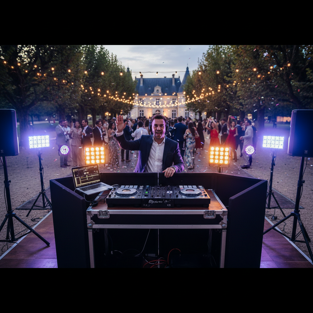 DJ Mariage professionnel à Melun - SOS DJ - Service disponible 24/7