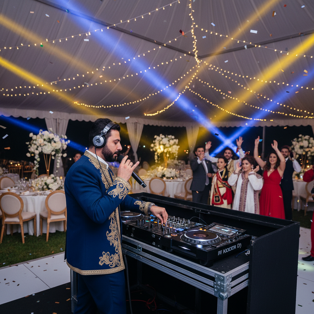Dj Mariage Libanais professionnel à Margency - SOS DJ - Service disponible 24/7