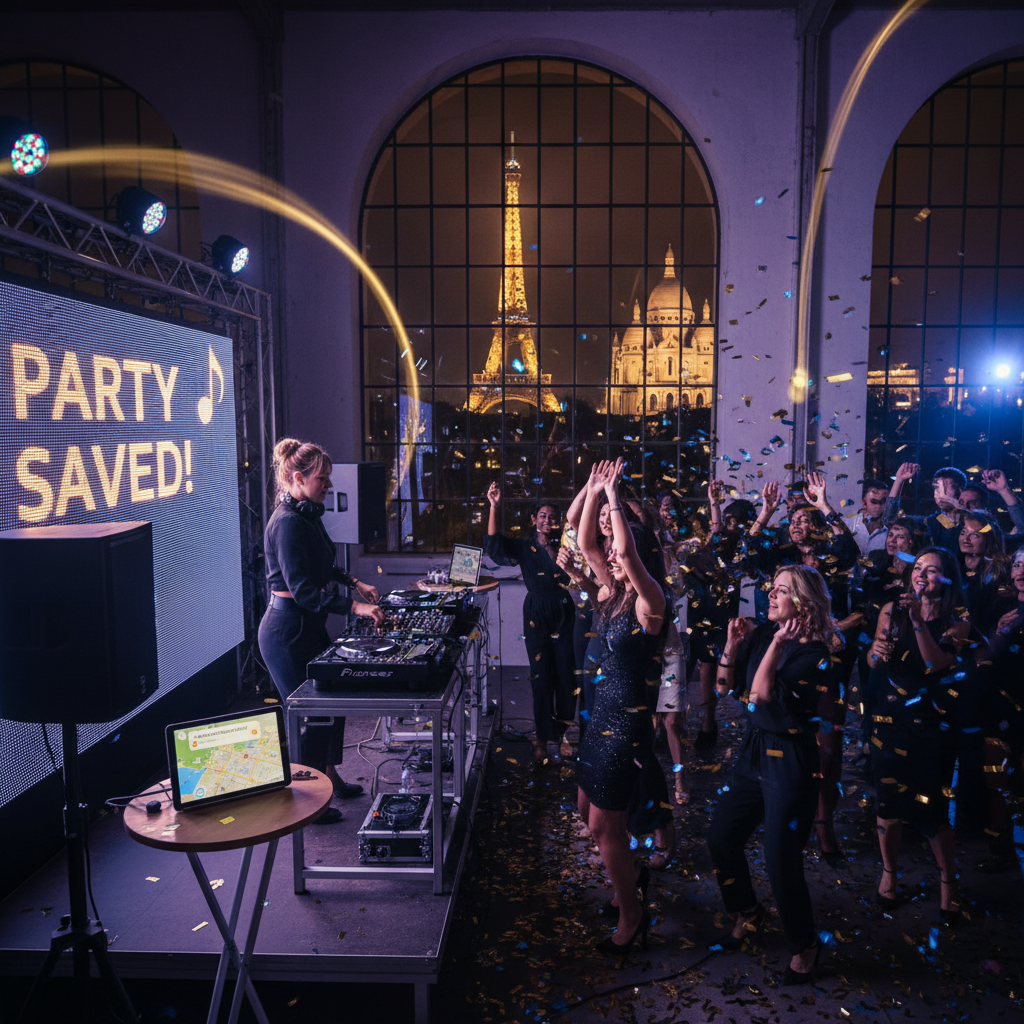 Trouver un DJ dernière minute à Paris en 2025 : guide rapide et efficace - Article blog SOS DJ