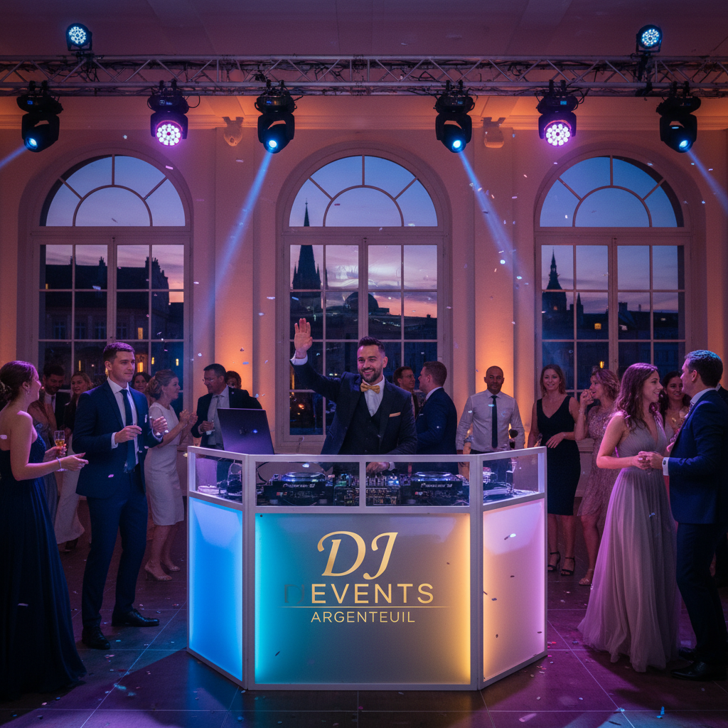 DJ Mariage professionnel à Argenteuil - SOS DJ - Service disponible 24/7