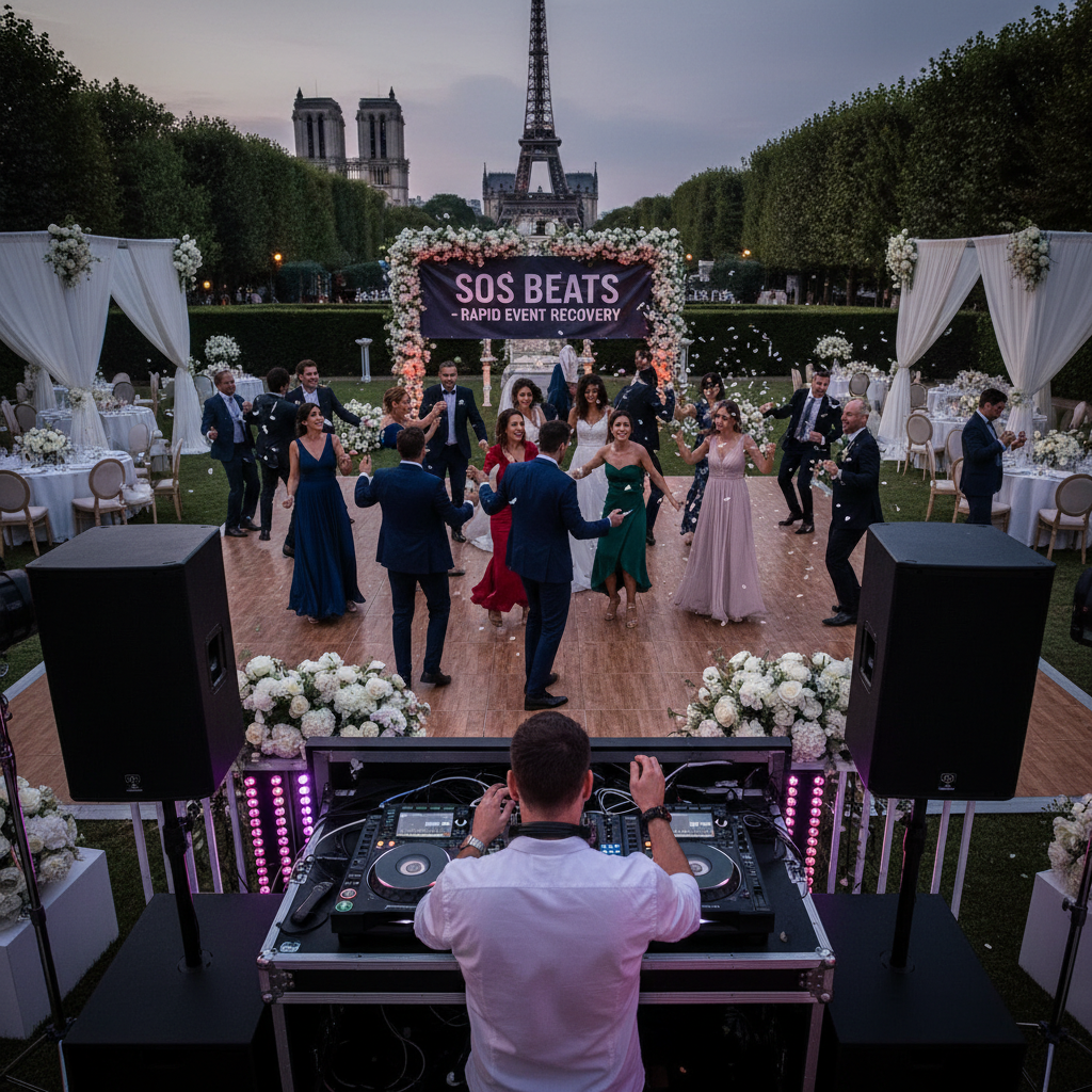 DJ de remplacement en urgence à Paris et Île-de-France en 2025 - Article blog SOS DJ