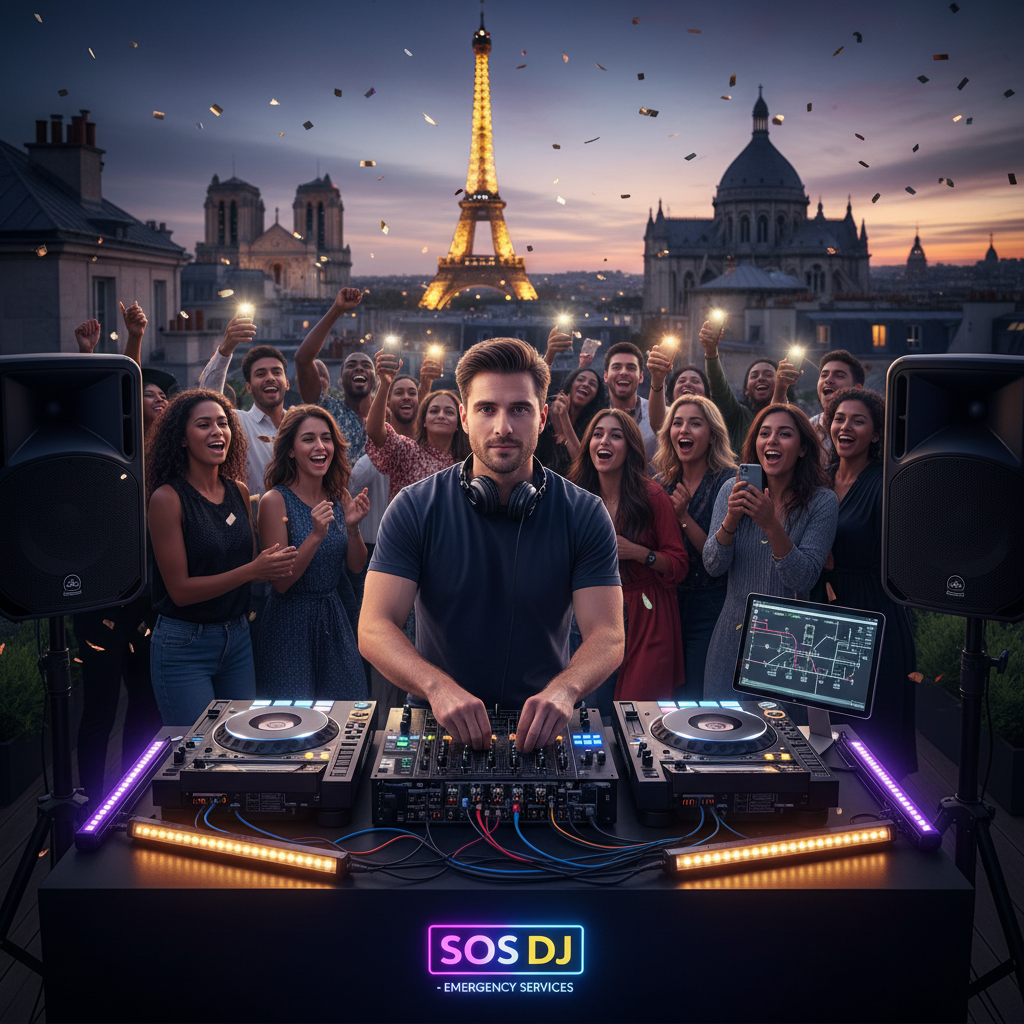 Solution DJ Urgence Paris 2025 : Sauvez Votre Événement Dernière Minute - Article blog SOS DJ