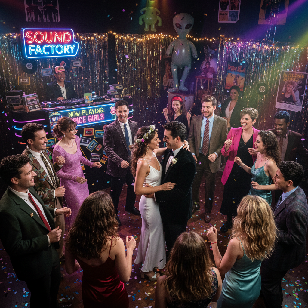 50 Hits des Années 90 pour un Mariage Inoubliable - Article blog SOS DJ