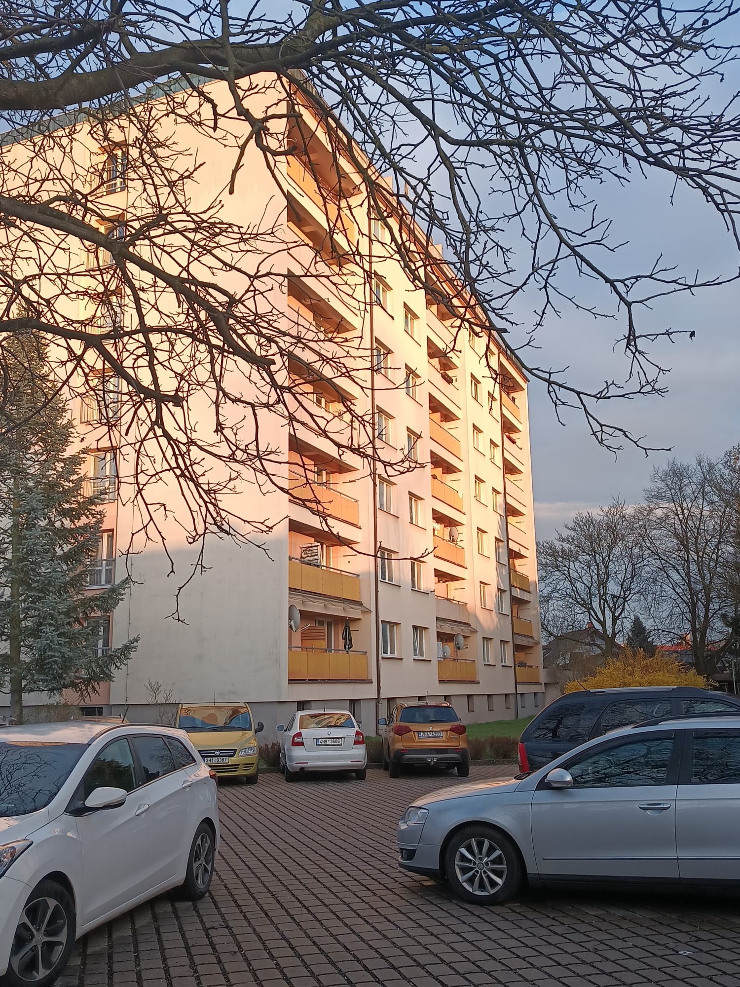 Pronájem  bytu 2+1 s lodžií, 56 m2 - Kostelec nad Orlicí, ul. Jirchařská