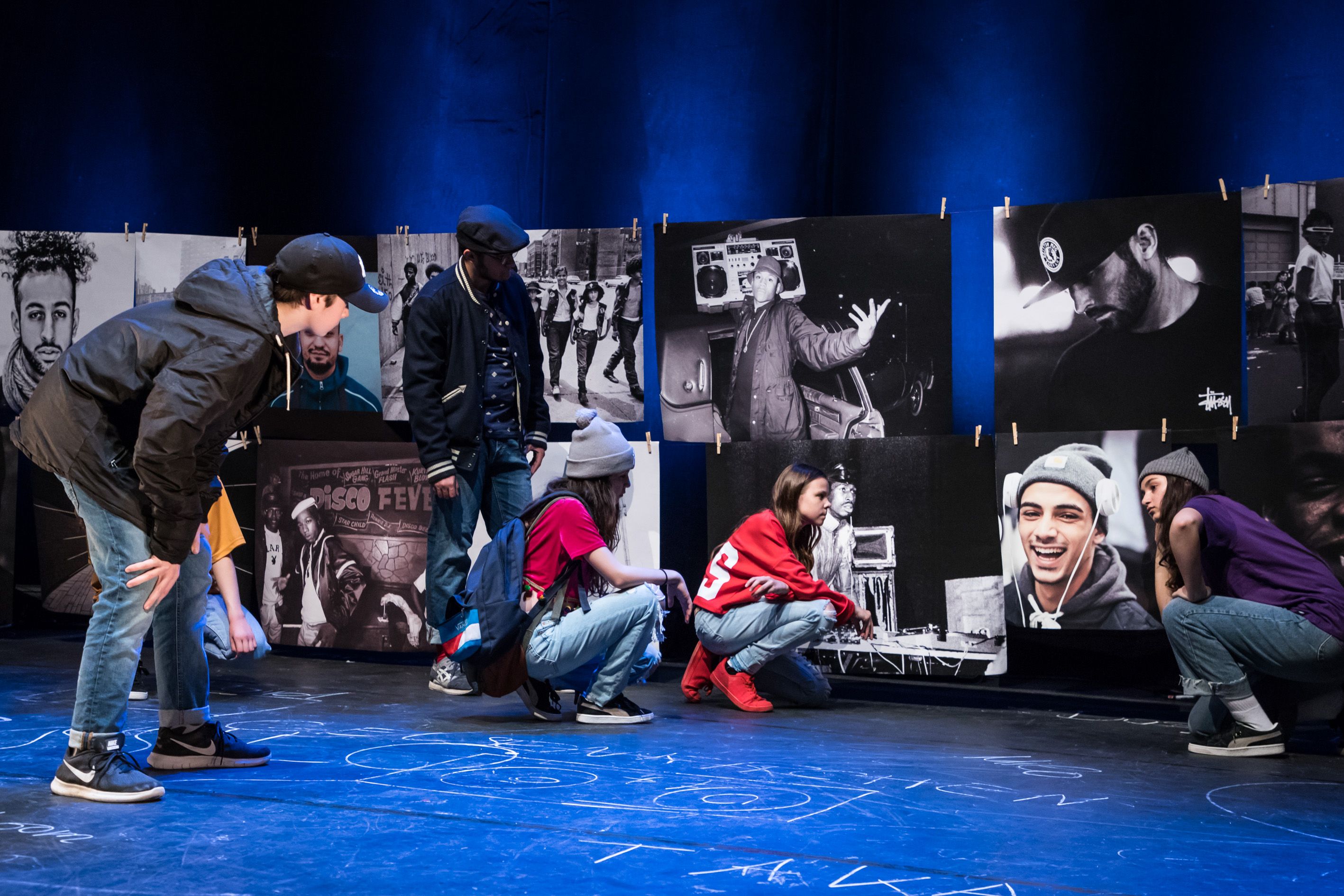 Junges HipHop-Ensemble, Expedition Hip Hop. Pottporus e.V. Foto Oliver Look