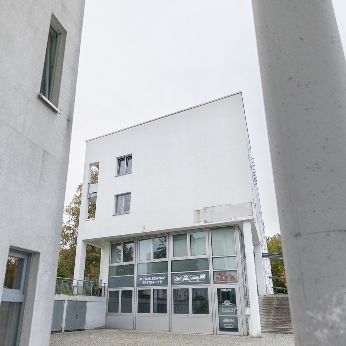 Fassade der Stadtbibliothek