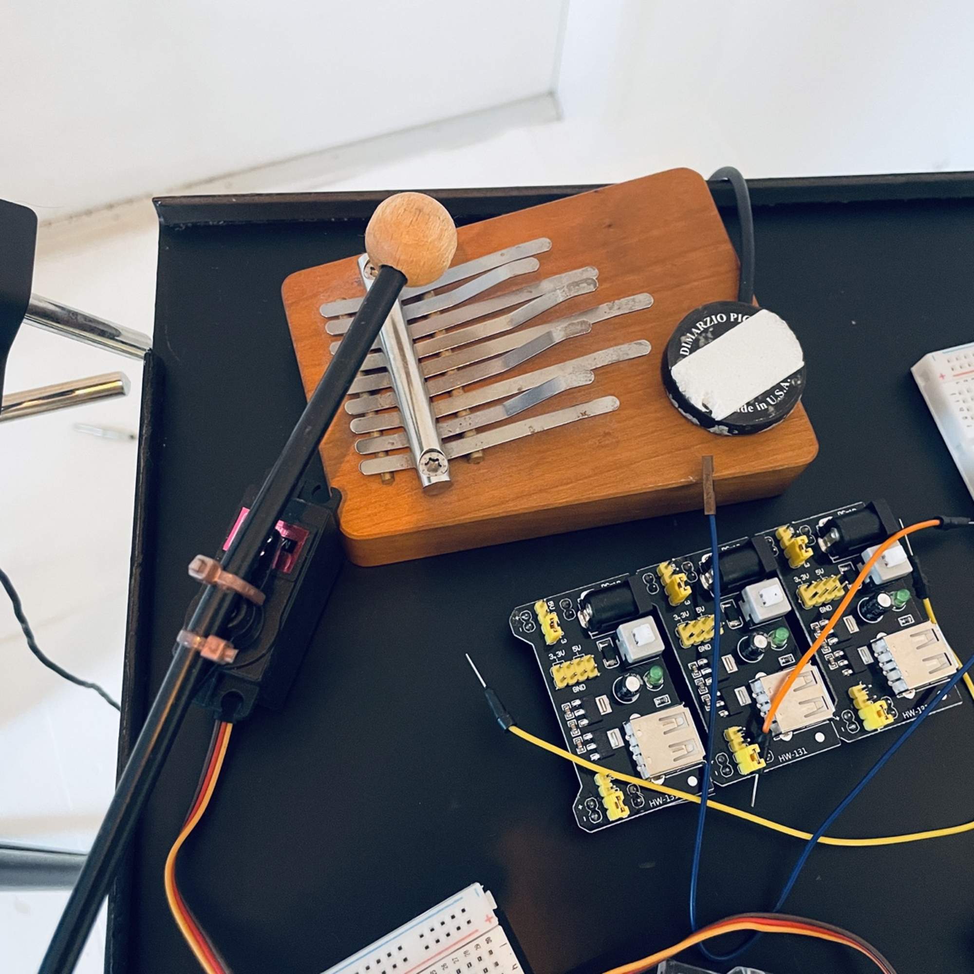 Instruments and electronic setup for installation