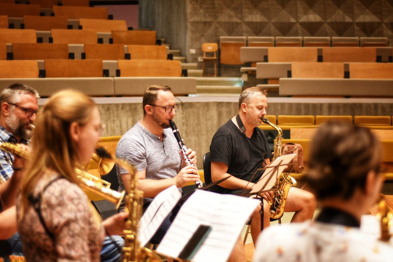 Rehearsals of the Marl Brass Orchestra