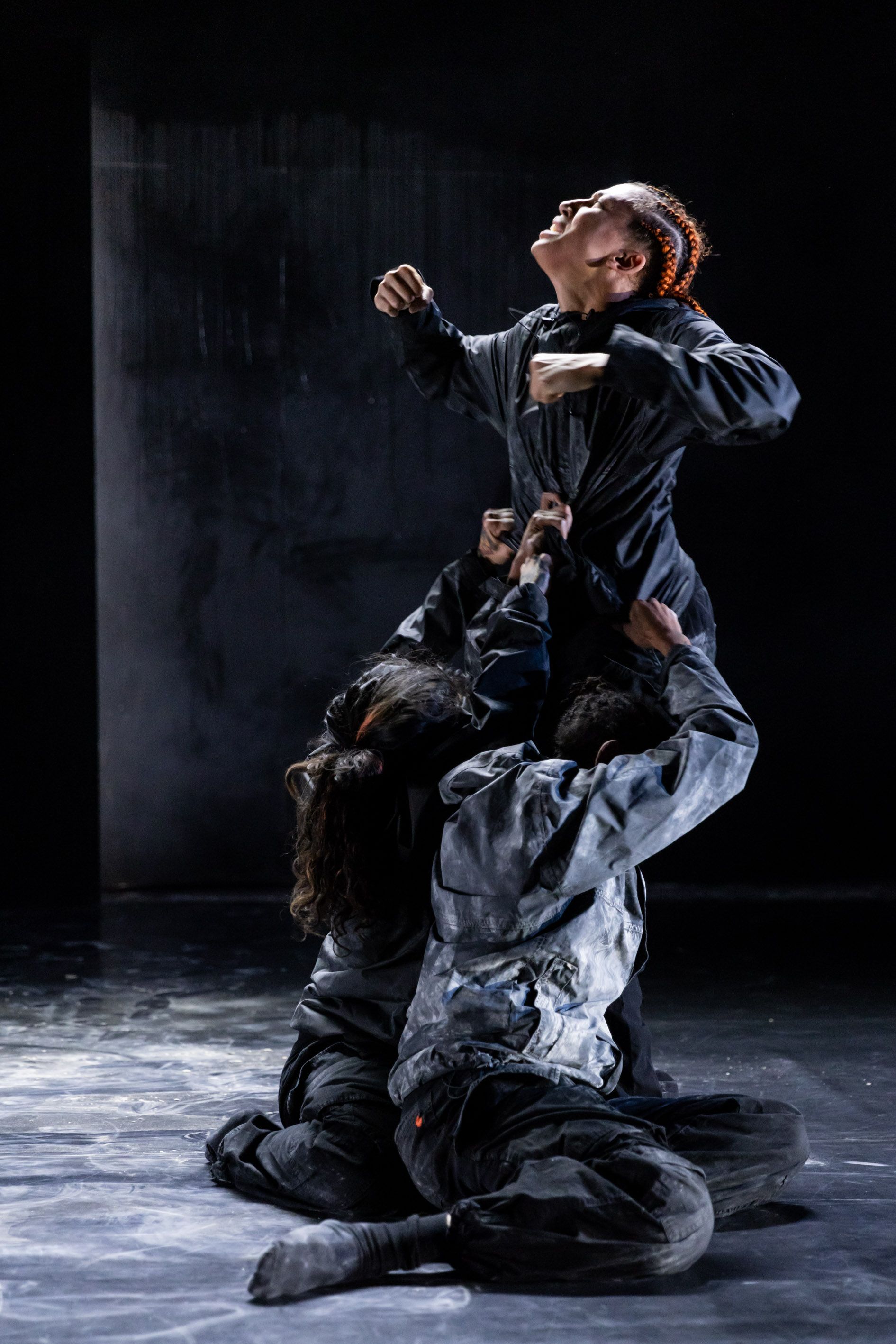 Dancers on a stage 