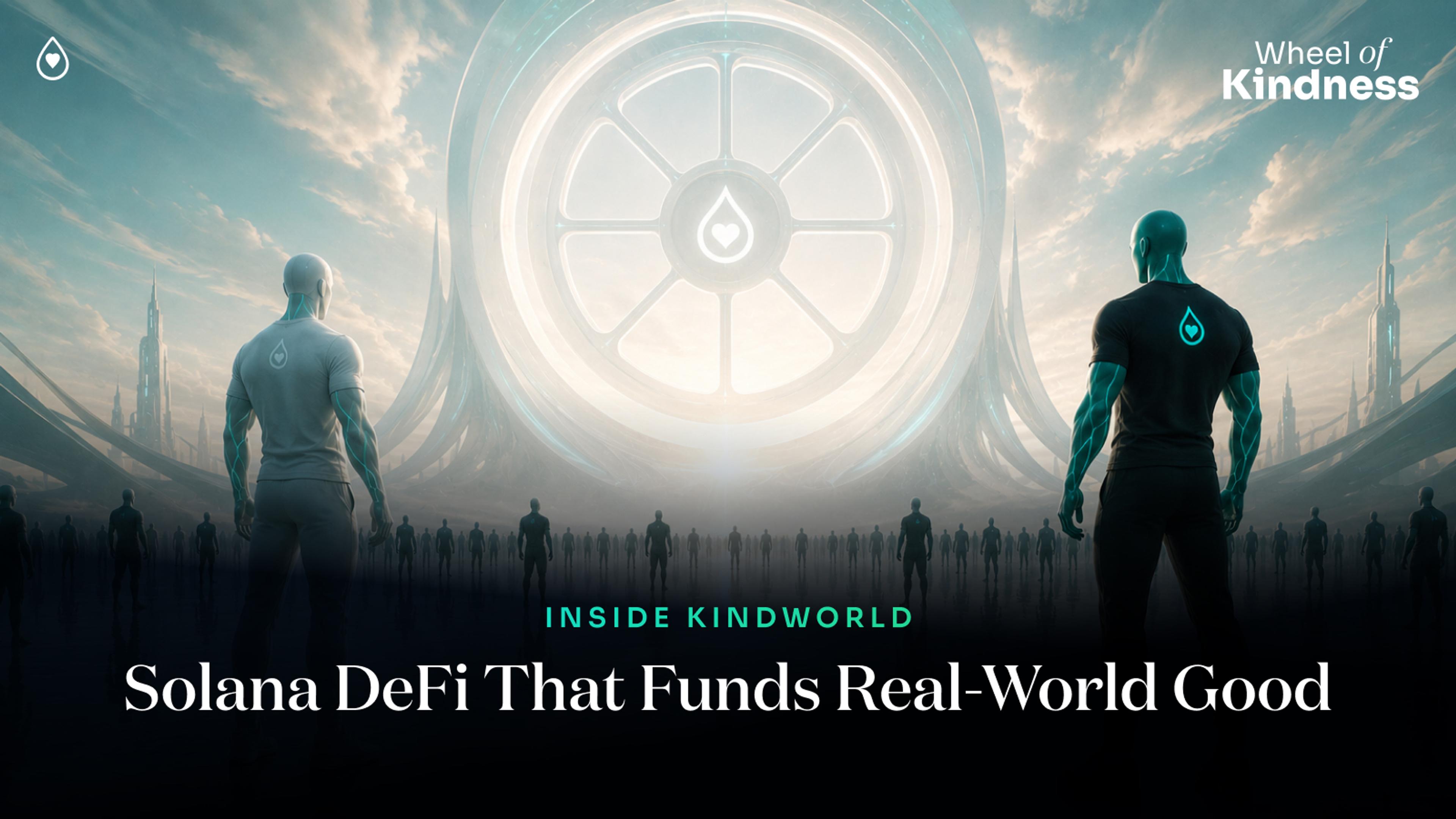Inside KindWorld: The Solana Ecosystem Where DeFi Funds Real-World Good