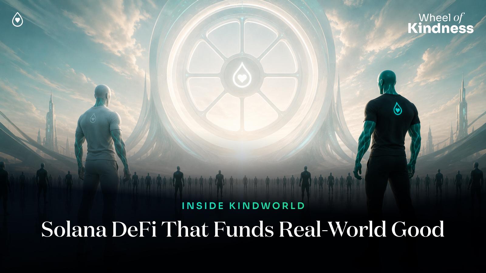 Inside KindWorld: The Solana Ecosystem Where DeFi Funds Real-World Good