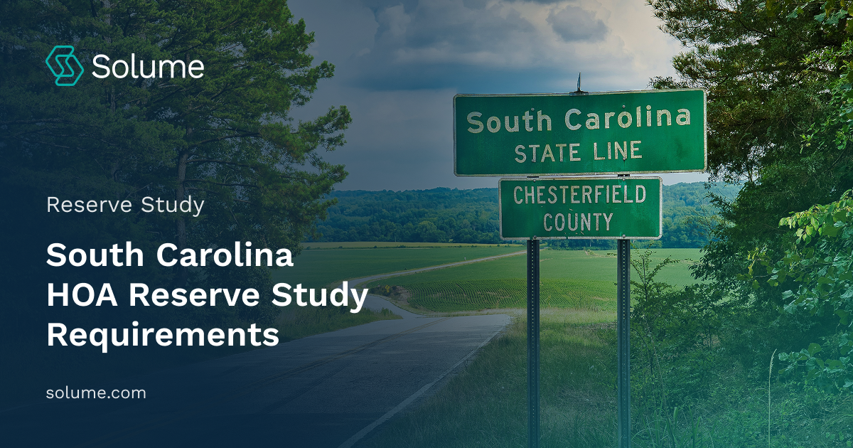 South Carolina HOA reserve study guides boards on funding, asset upkeep, and long-term planning.