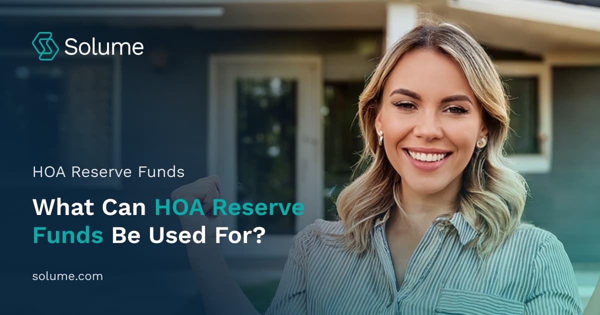 Feature Image for the Guide explaining What Can HOA Reserve Funds Be Used For?