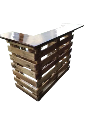 bar de madera