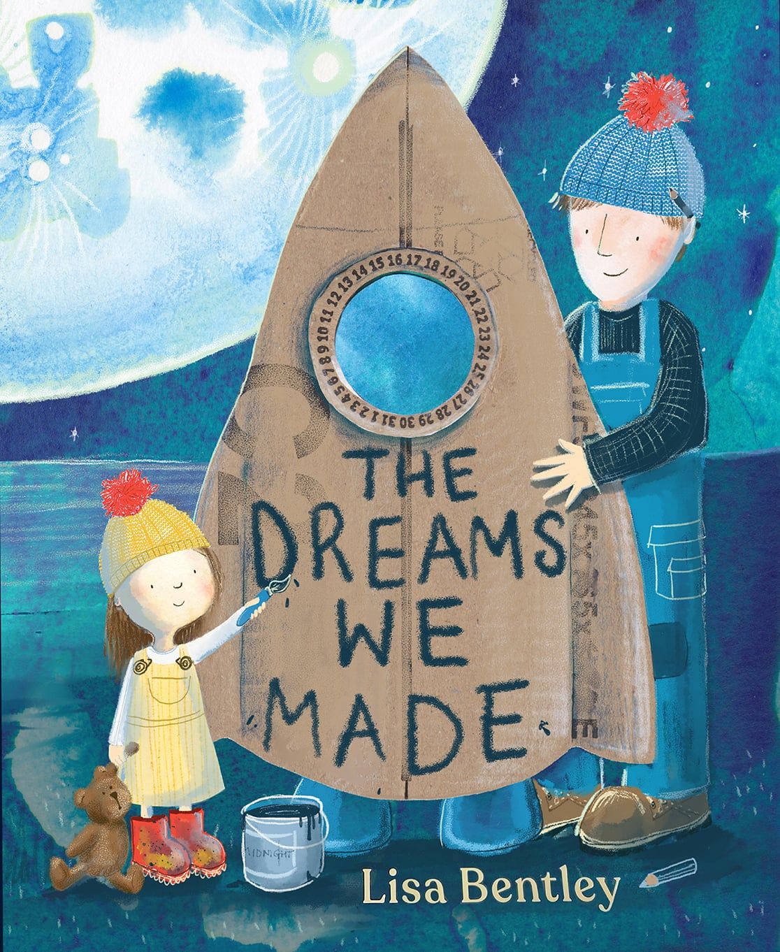 Cover of debut picturebook The Dreams We Made by Lisa Bentley