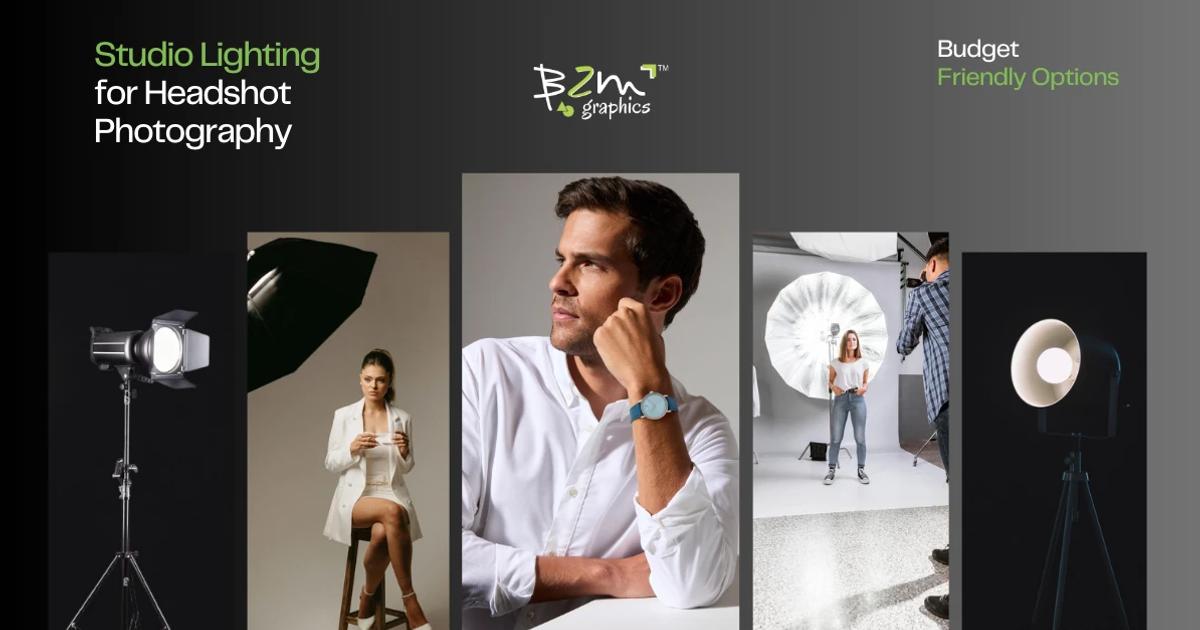 Studio Lighting for Headshot Photography | bZm Graphics Blog