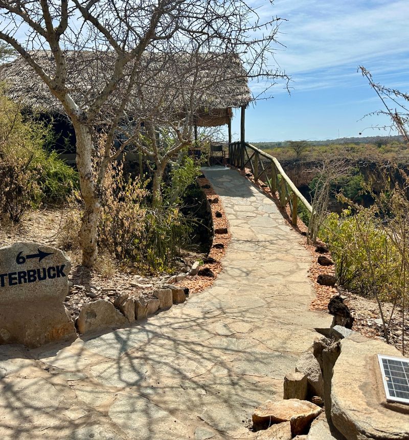 Waterbuck lodge walkway