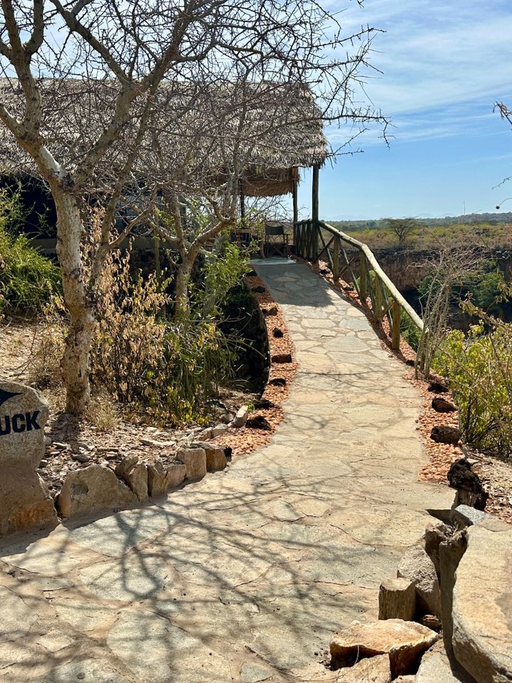 Waterbuck lodge walkway