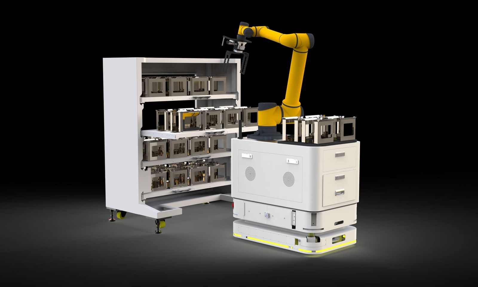 How We Designed AGV Material Handling for a Ten-Machine Automatic Test Line