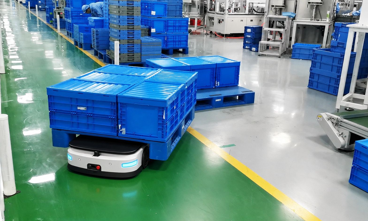 How We Designed AGV-Based Intralogistics for a Multi-Floor Electronics Workshop