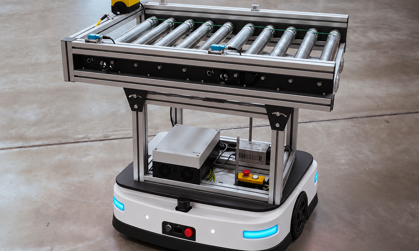 Conveyor AGV: How Roller AGVs Enable Automated Load Transfer