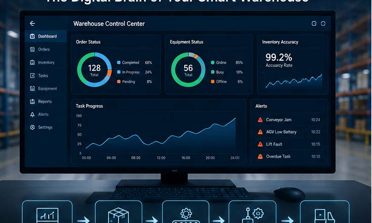 Warehouse Automation Software: The Digital Brain Behind an Efficient Automated Warehouse