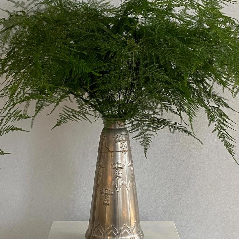 Pewter vase