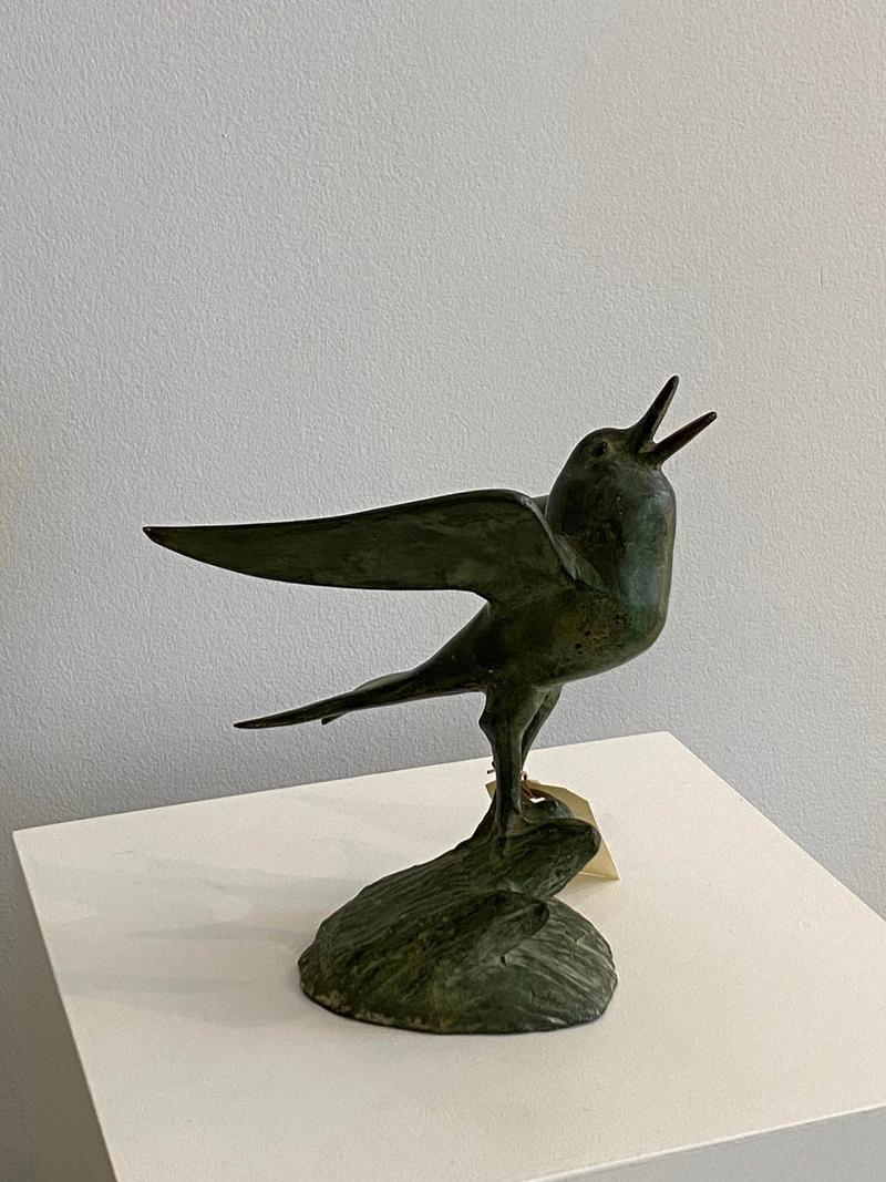 Bird after Carl Milles, bronze