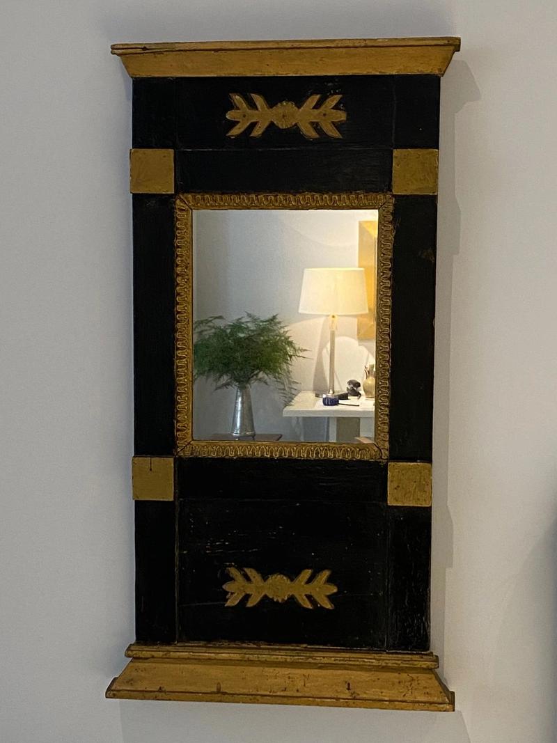 Swedish wooden mirror