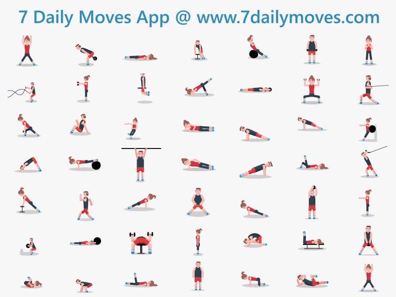 7 Daily Moves