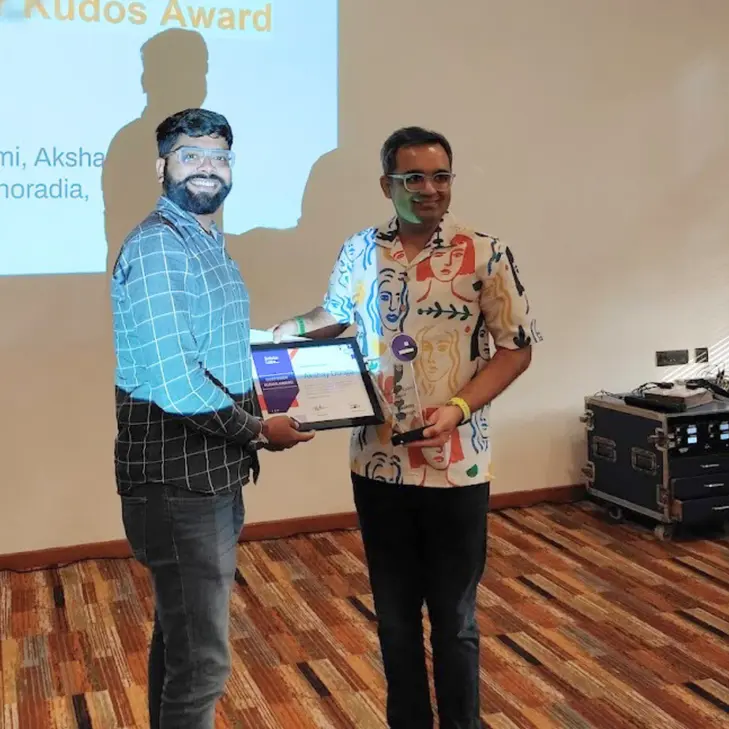 Customer Kudos Award: Akshay Donga