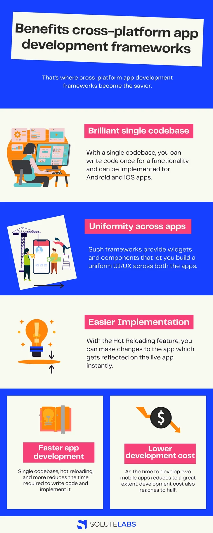 Benefits cross-platform app development frameworks
